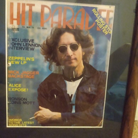 Hit Parader John Lennon 1975 RARE - Picture 2 of 4